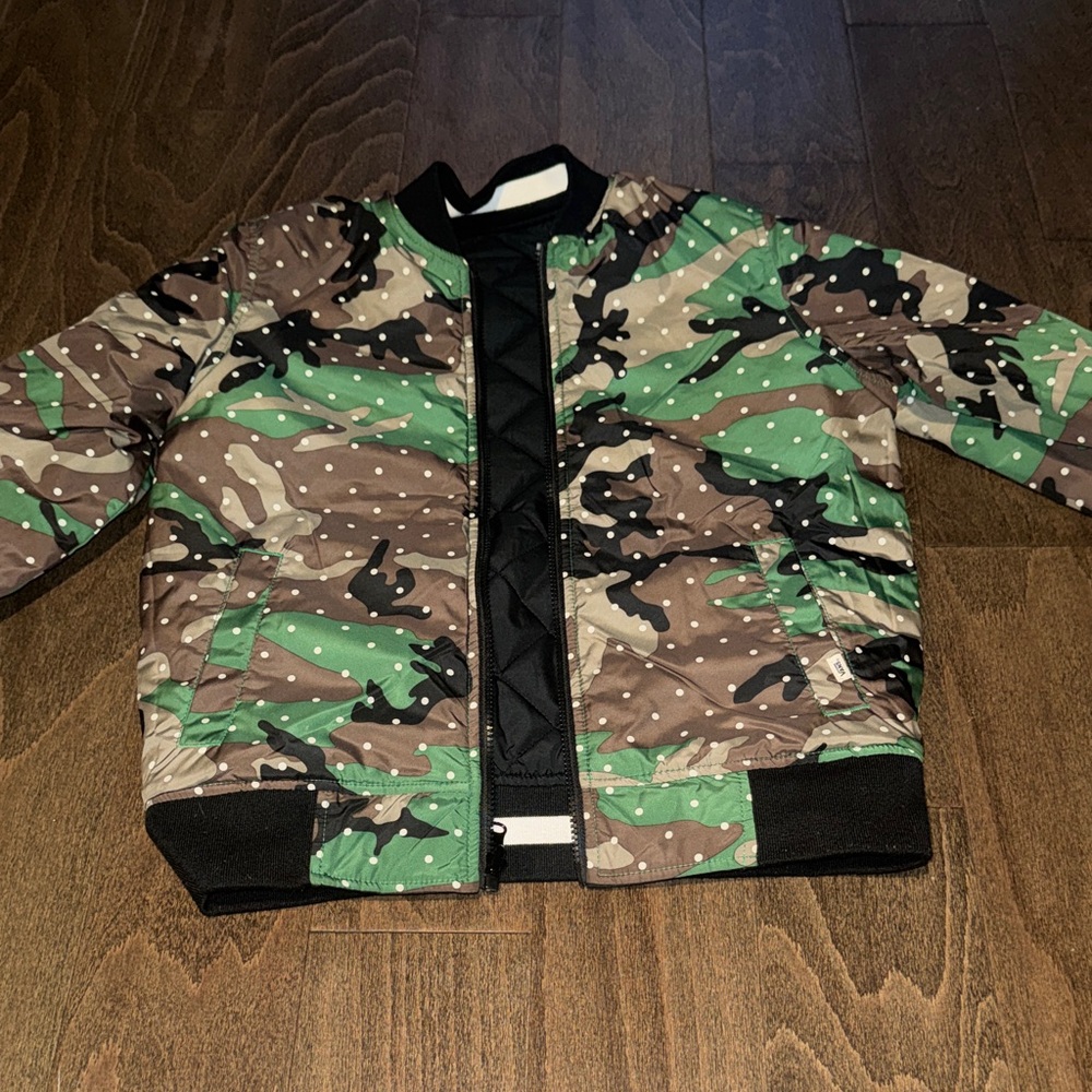Vans Camouflage Quilted Reversible Jacket